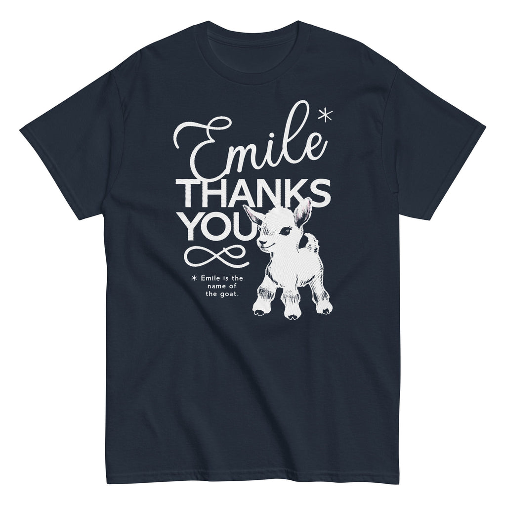 Emile Thanks You Men's Classic Tee Hoodie, Sweatshirt | CoreVibeTees.com (Image 3)