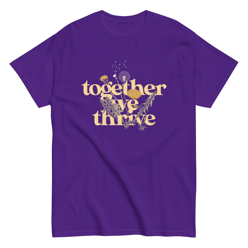 Together We Thrive Men's Classic Tee Hoodie, Sweatshirt | CoreVibeTees.com (Image 4)