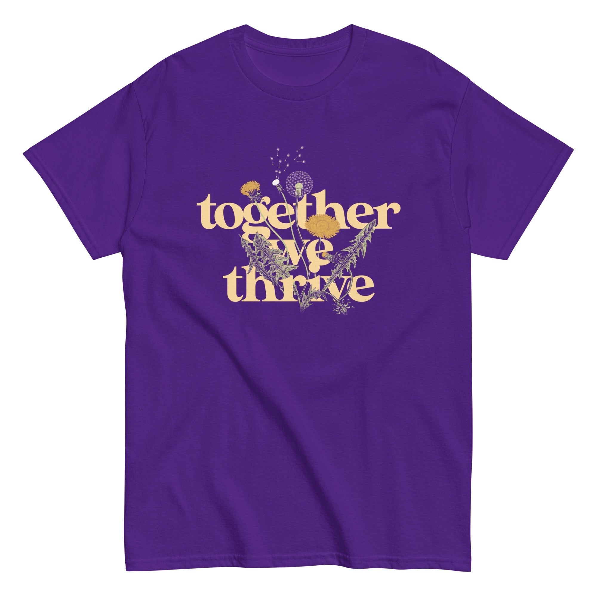 Together We Thrive Men's Classic Tee Hoodie, Sweatshirt | CoreVibeTees.com (Image 4)