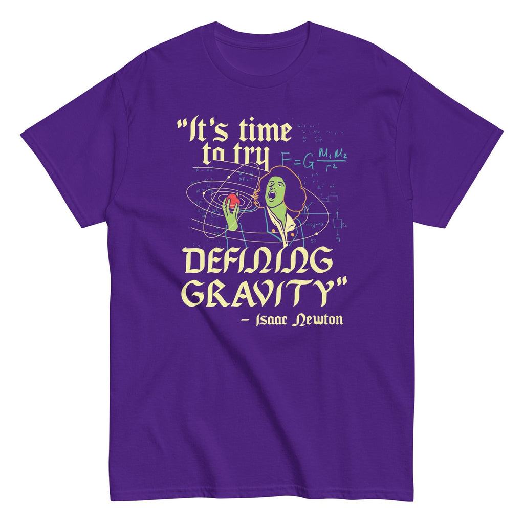 It's Time To Try Defining Gravity Men's Classic Tee Hoodie, Sweatshirt | CoreVibeTees.com (Image 3)