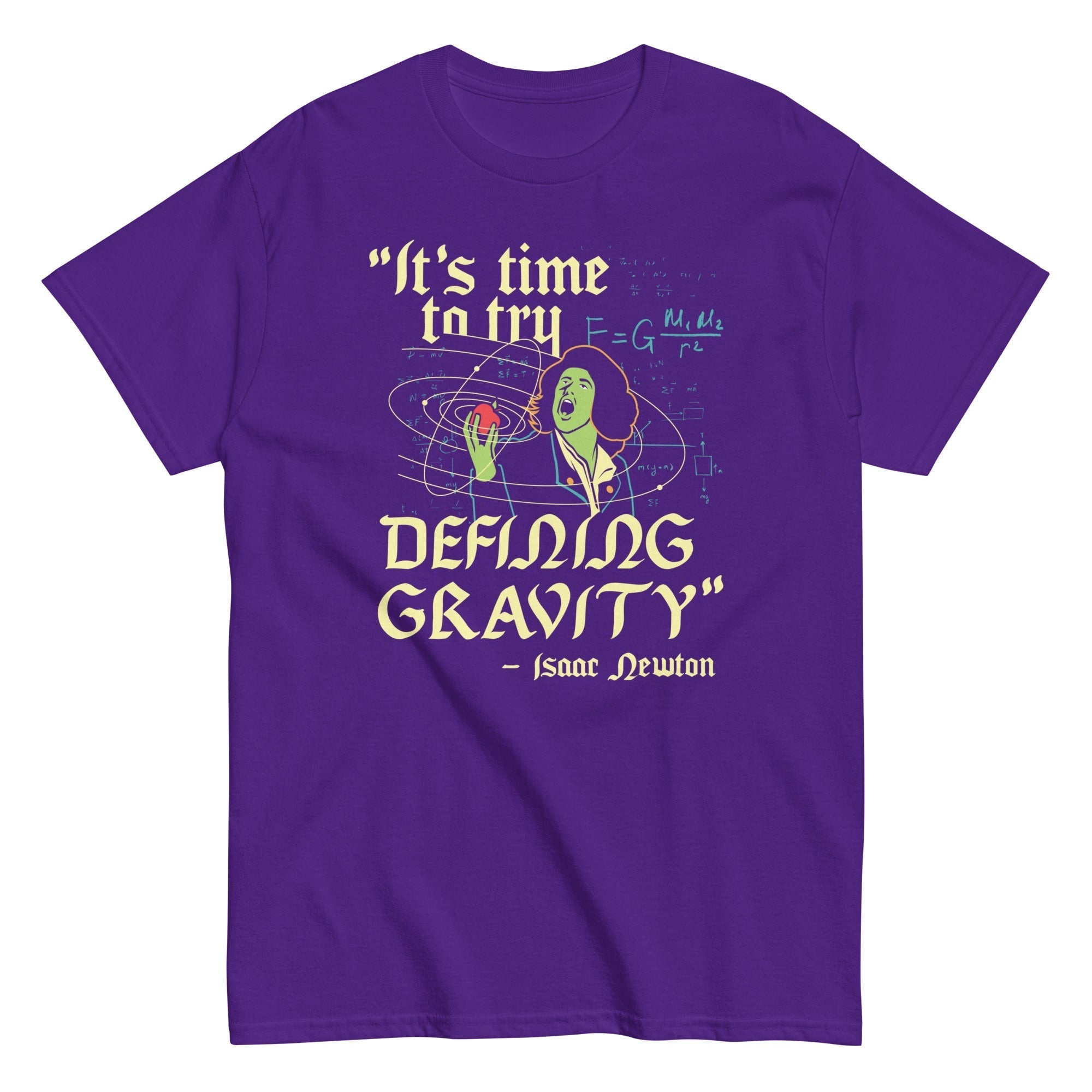 It's Time To Try Defining Gravity Men's Classic Tee Hoodie, Sweatshirt | CoreVibeTees.com (Image 3)