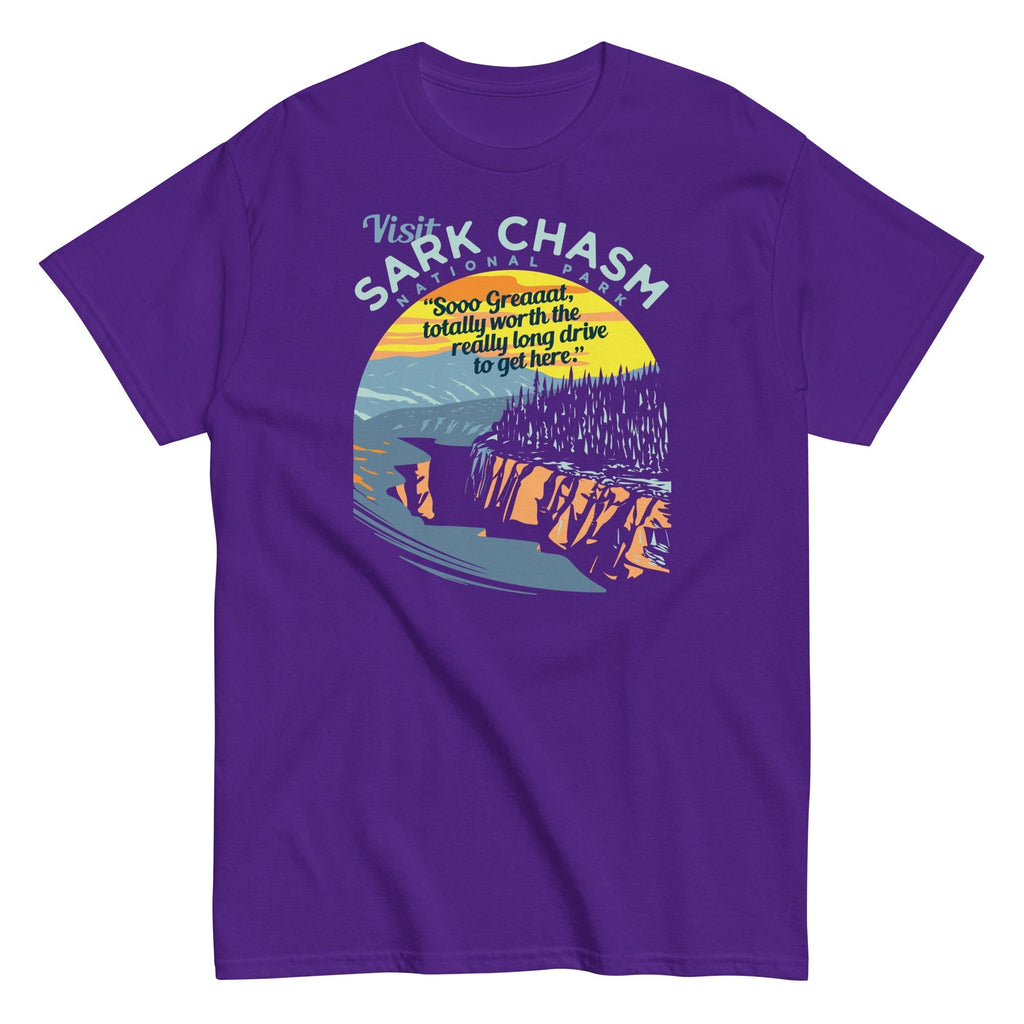 Visit Sark Chasm Men's Classic Tee Hoodie, Sweatshirt | CoreVibeTees.com (Image 4)