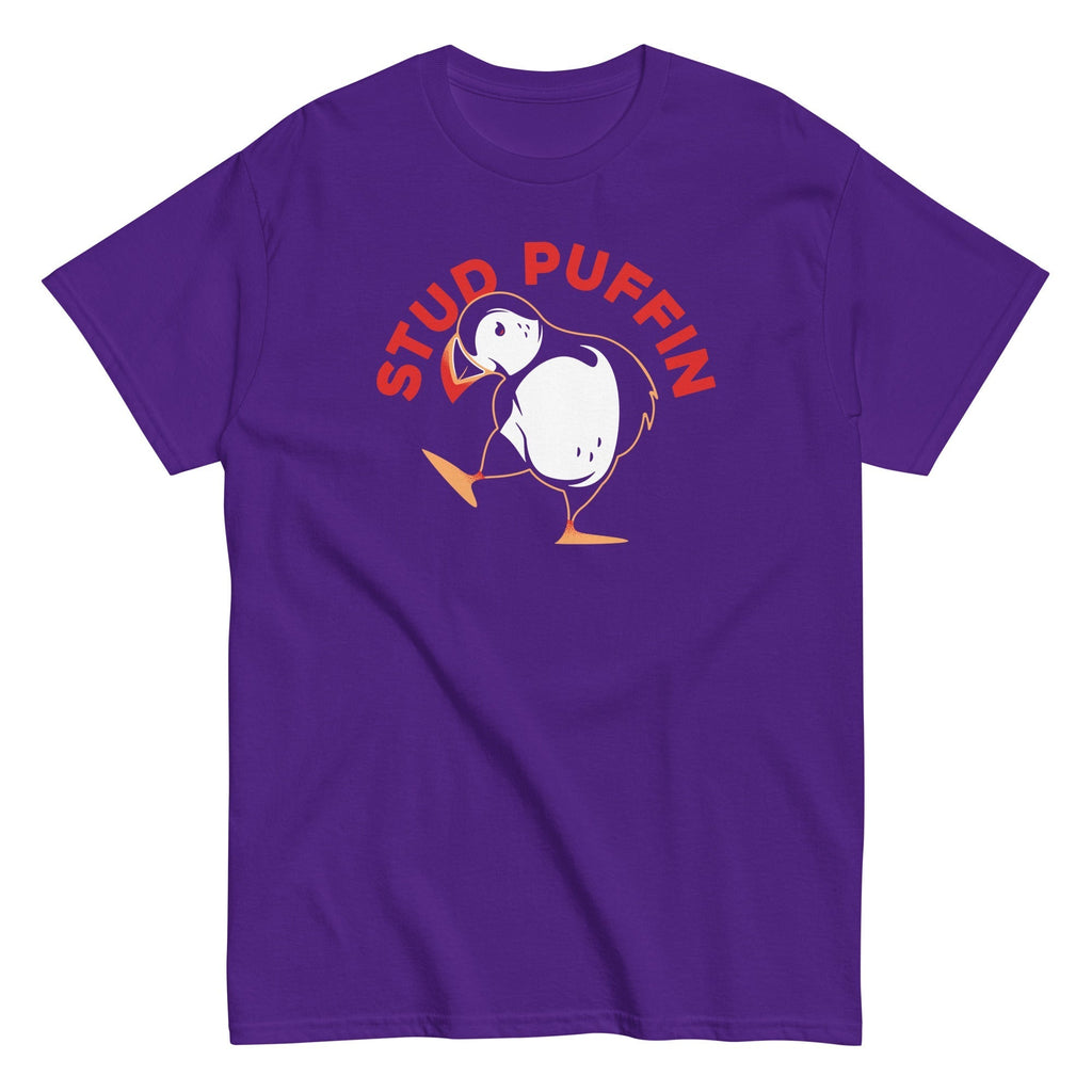 Stud Puffin Men's Classic Tee Hoodie, Sweatshirt | CoreVibeTees.com (Image 5)