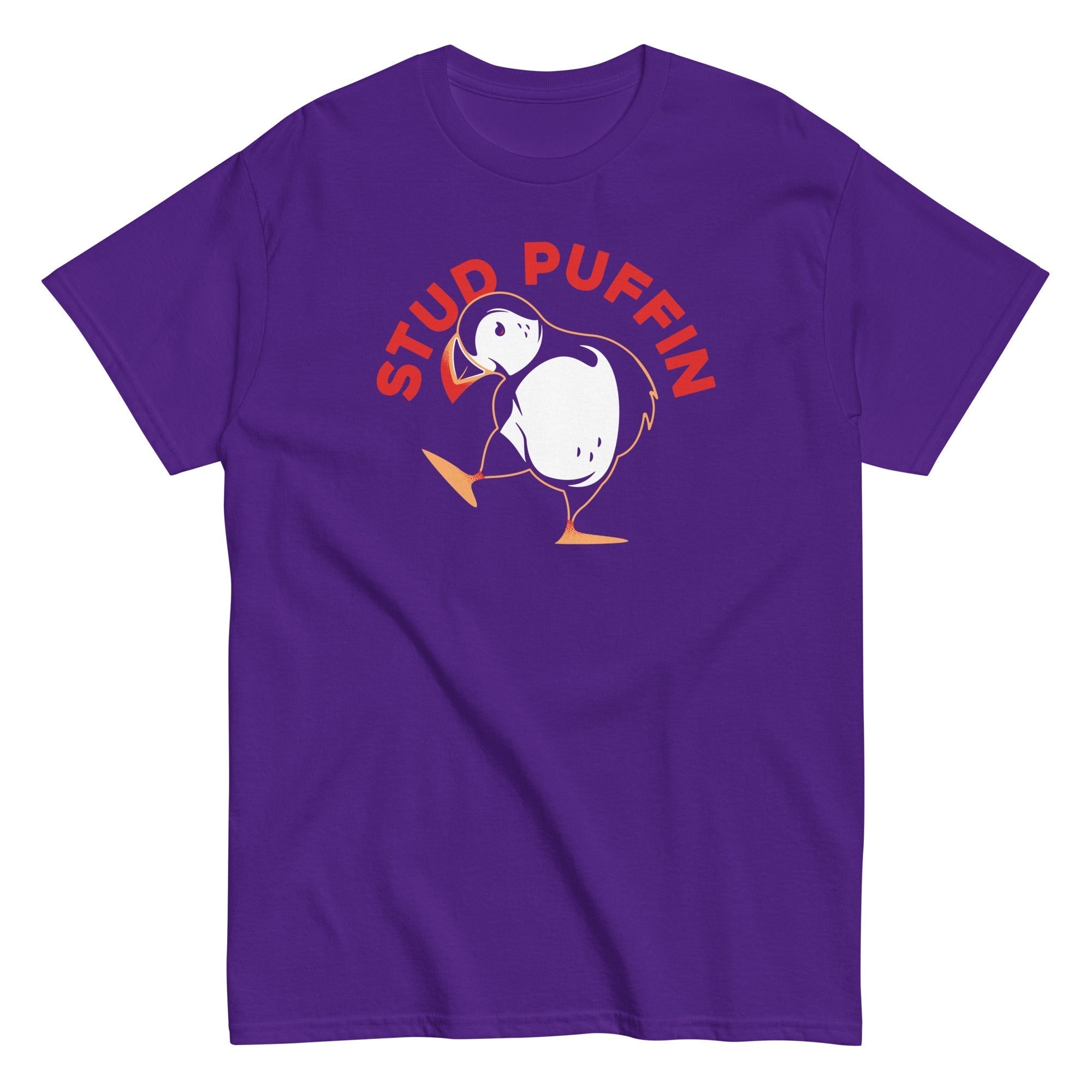 Stud Puffin Men's Classic Tee Hoodie, Sweatshirt | CoreVibeTees.com (Image 5)