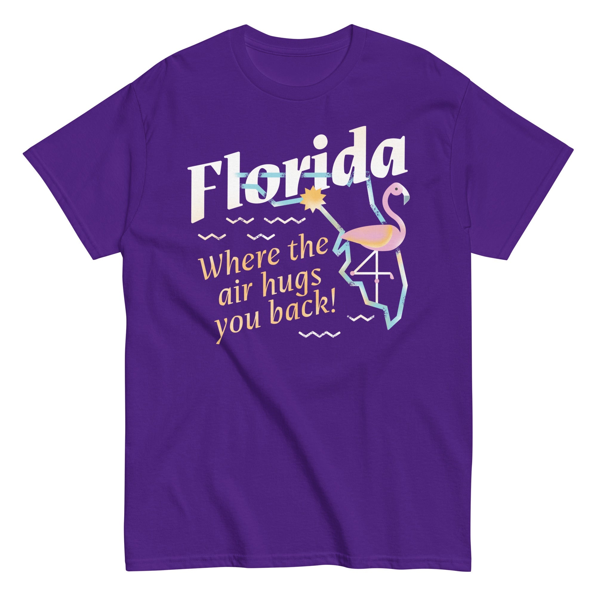 Florida Where The Air Hugs You Back Men's Classic Tee