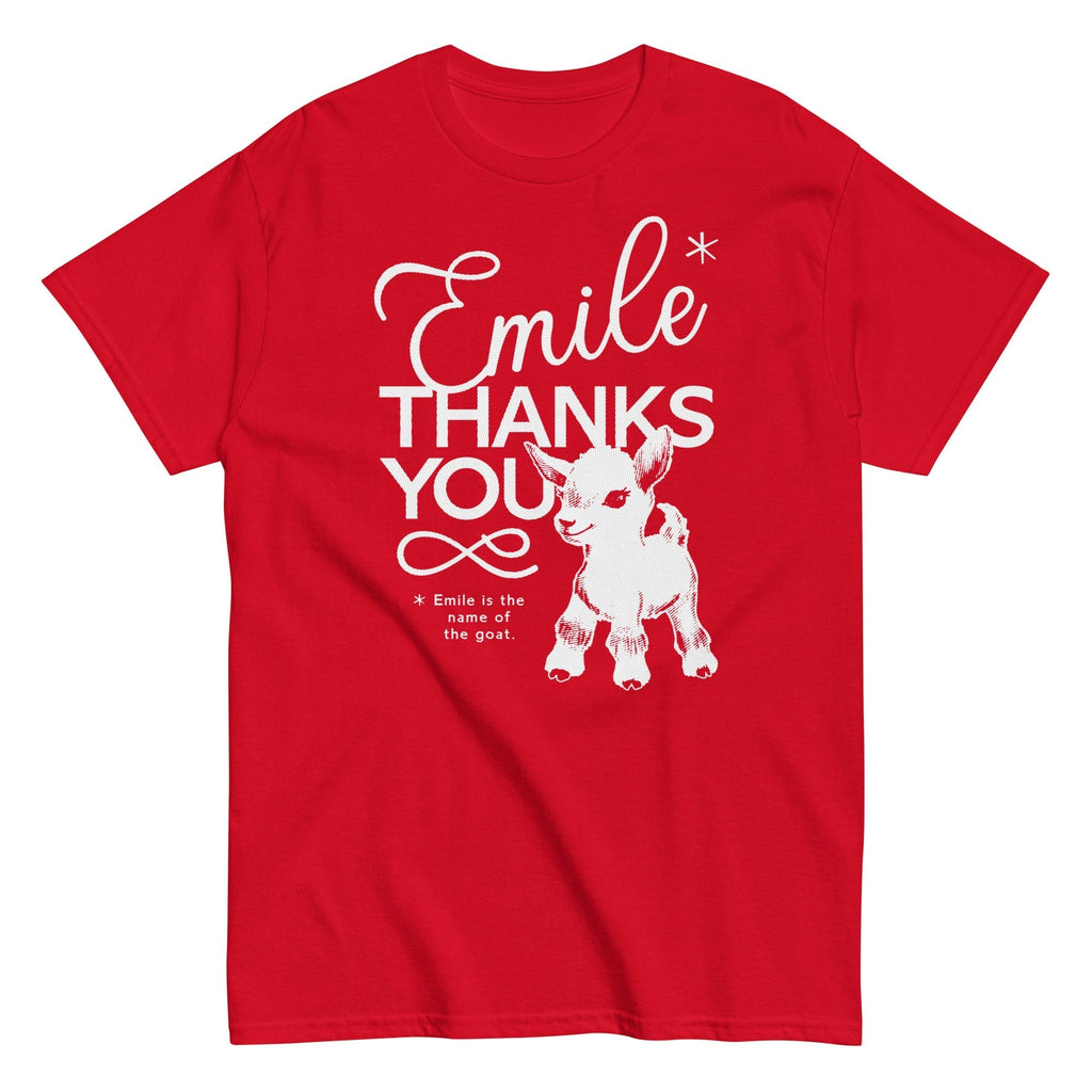 Emile Thanks You Men's Classic Tee Hoodie, Sweatshirt | CoreVibeTees.com (Image 4)