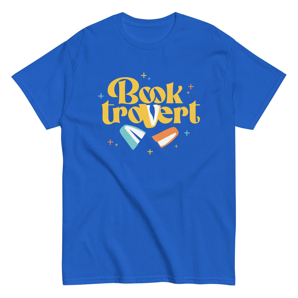 Booktrovert Men's Classic Tee Hoodie, Sweatshirt | CoreVibeTees.com (Image 5)
