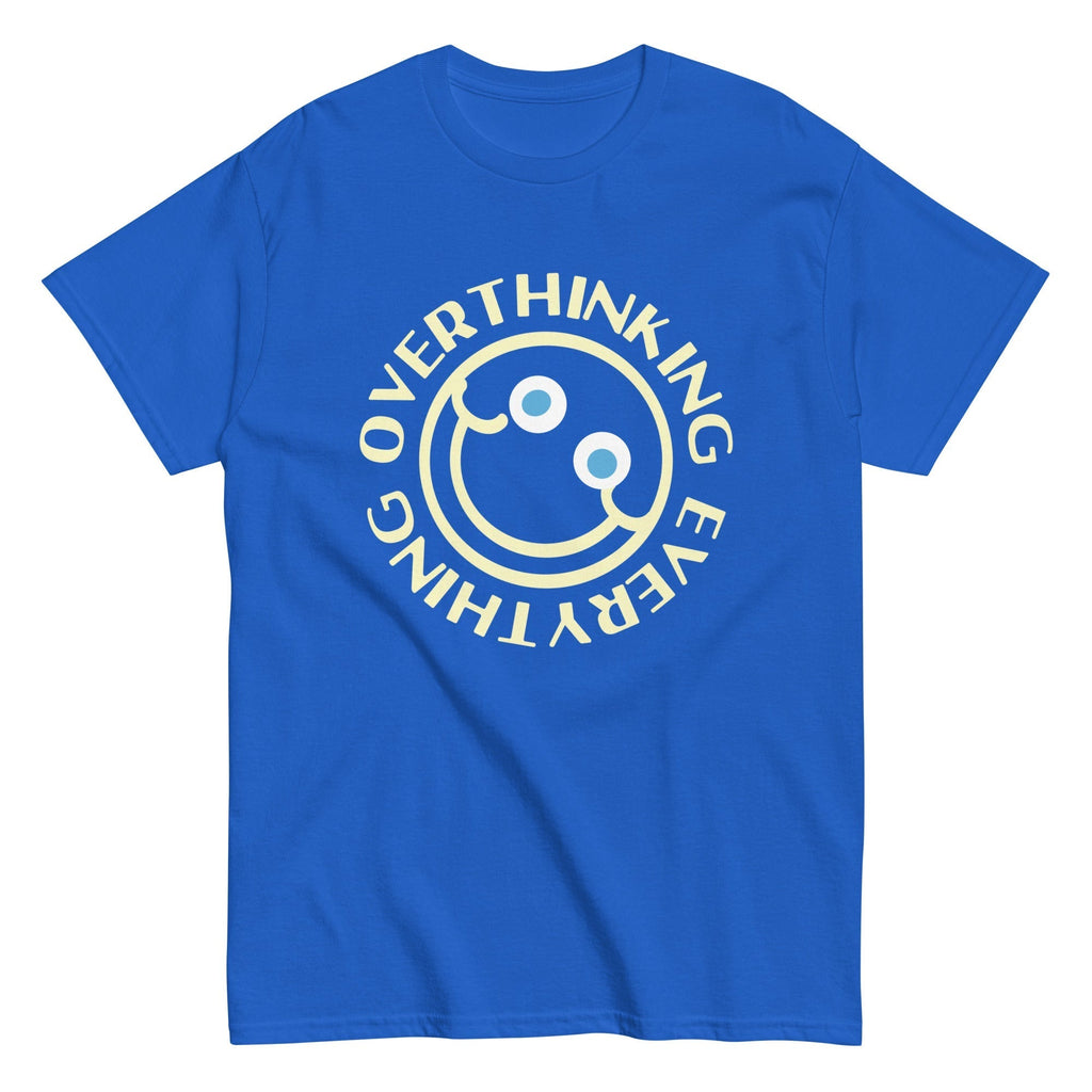Overthinking Everything Men's Classic Tee Hoodie, Sweatshirt | CoreVibeTees.com (Image 1)
