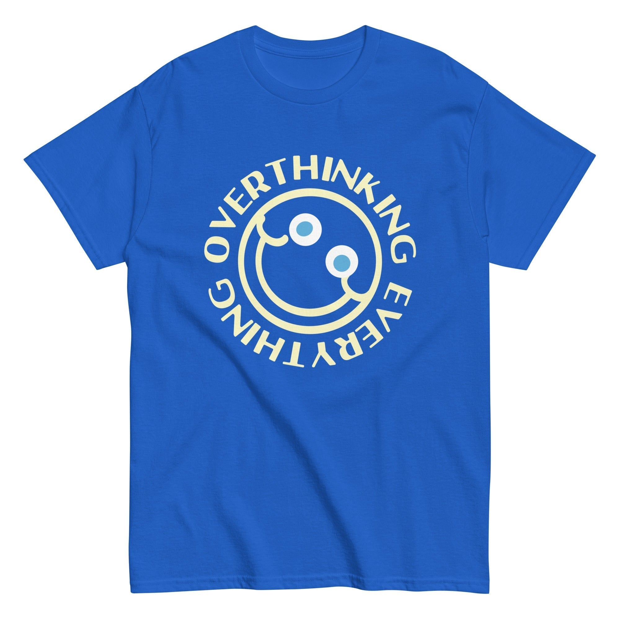 Overthinking Everything Men's Classic Tee Hoodie, Sweatshirt | CoreVibeTees.com (Image 1)