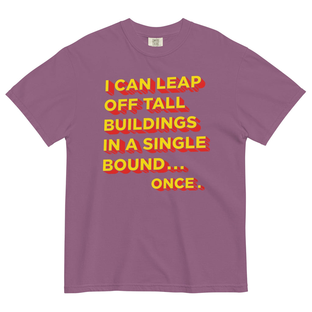 Tall Buildings In A Single Bound Men's Relaxed Fit Tee Hoodie, Sweatshirt | CoreVibeTees.com (Image 5)