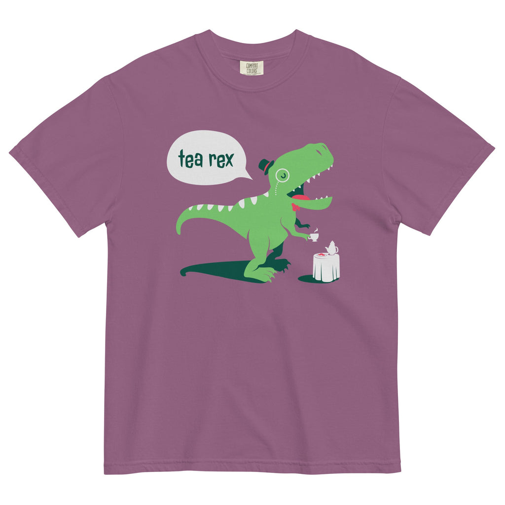 Tea Rex Men's Relaxed Fit Tee Hoodie, Sweatshirt | CoreVibeTees.com (Image 5)
