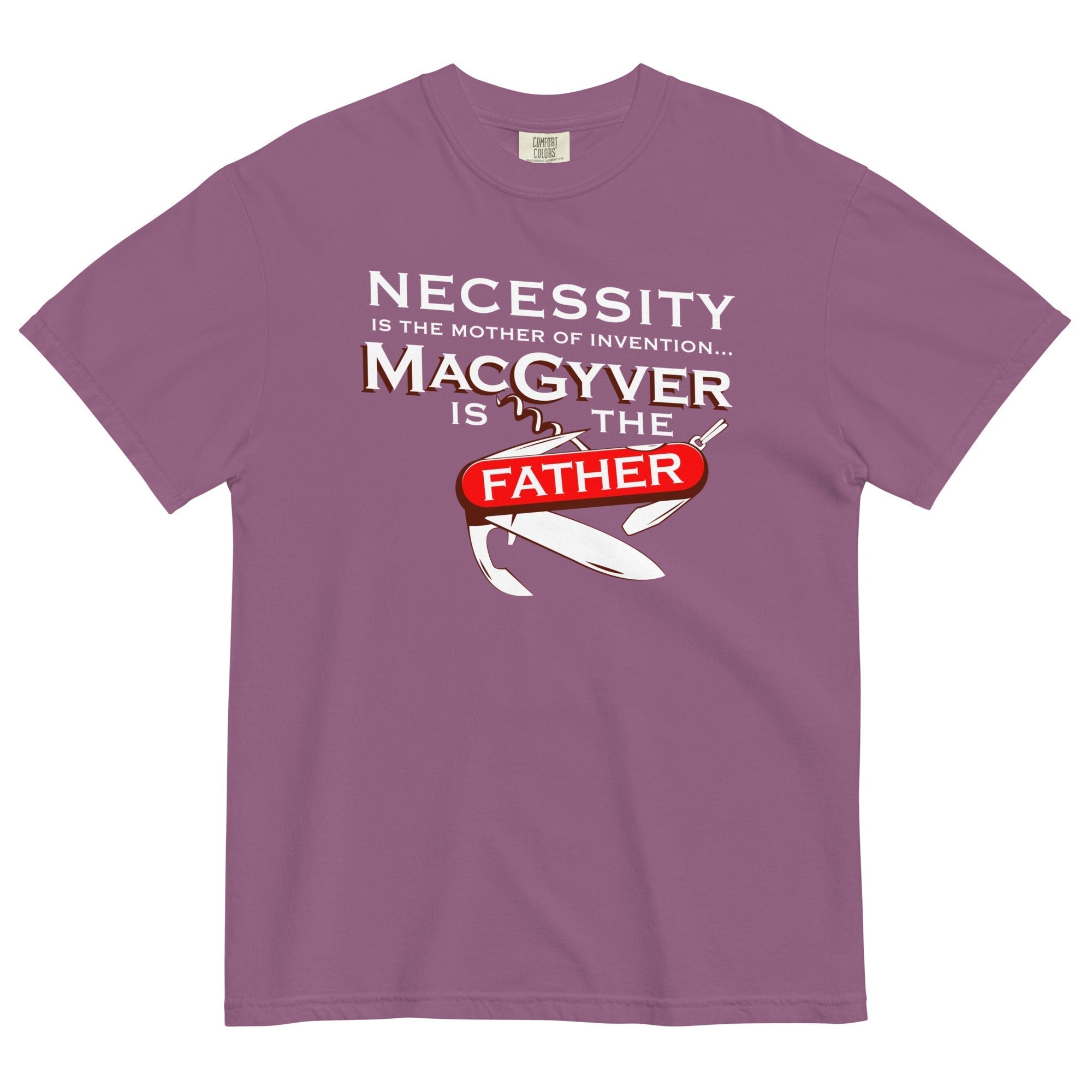 Necessity Is The Mother Men's Relaxed Fit Tee Hoodie, Sweatshirt | CoreVibeTees.com (Image 4)