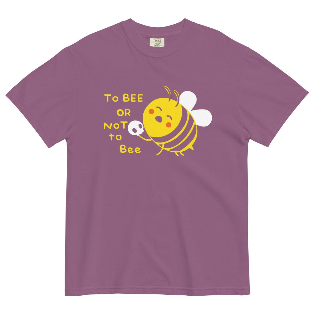 To Bee Or Not To Bee Men's Relaxed Fit Tee Hoodie, Sweatshirt | CoreVibeTees.com (Image 4)