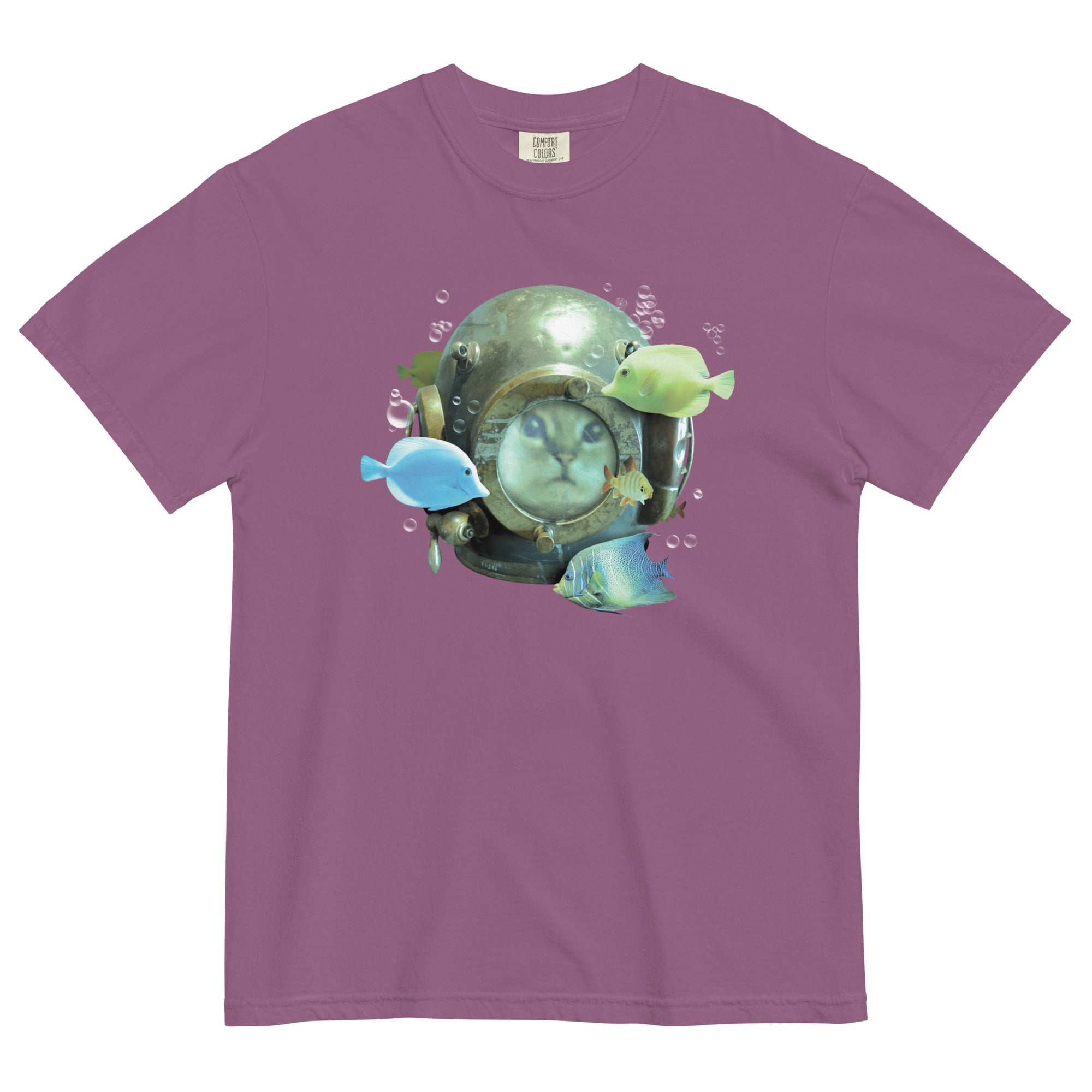 20,000 Purrrs Under The Sea Men's Relaxed Fit Tee Hoodie, Sweatshirt | CoreVibeTees.com (Image 4)