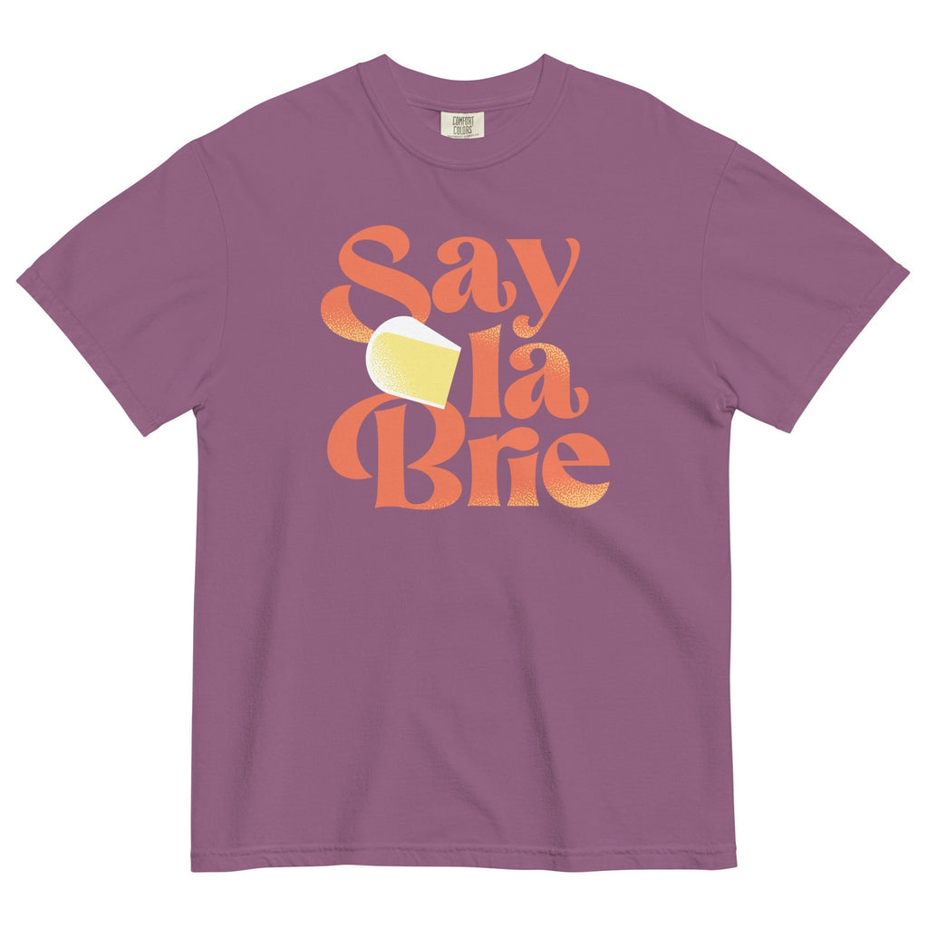Say La Brie Men's Relaxed Fit Tee Hoodie, Sweatshirt | CoreVibeTees.com (Image 4)