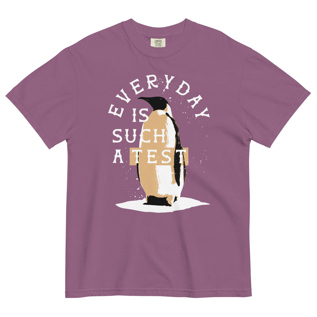 Everyday Is Such A Test Men's Relaxed Fit Tee Hoodie, Sweatshirt | CoreVibeTees.com (Image 2)