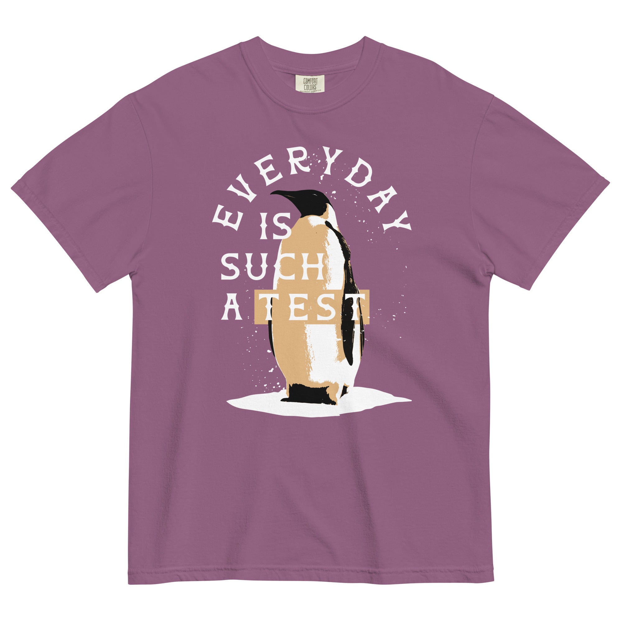 Everyday Is Such A Test Men's Relaxed Fit Tee Hoodie, Sweatshirt | CoreVibeTees.com (Image 2)