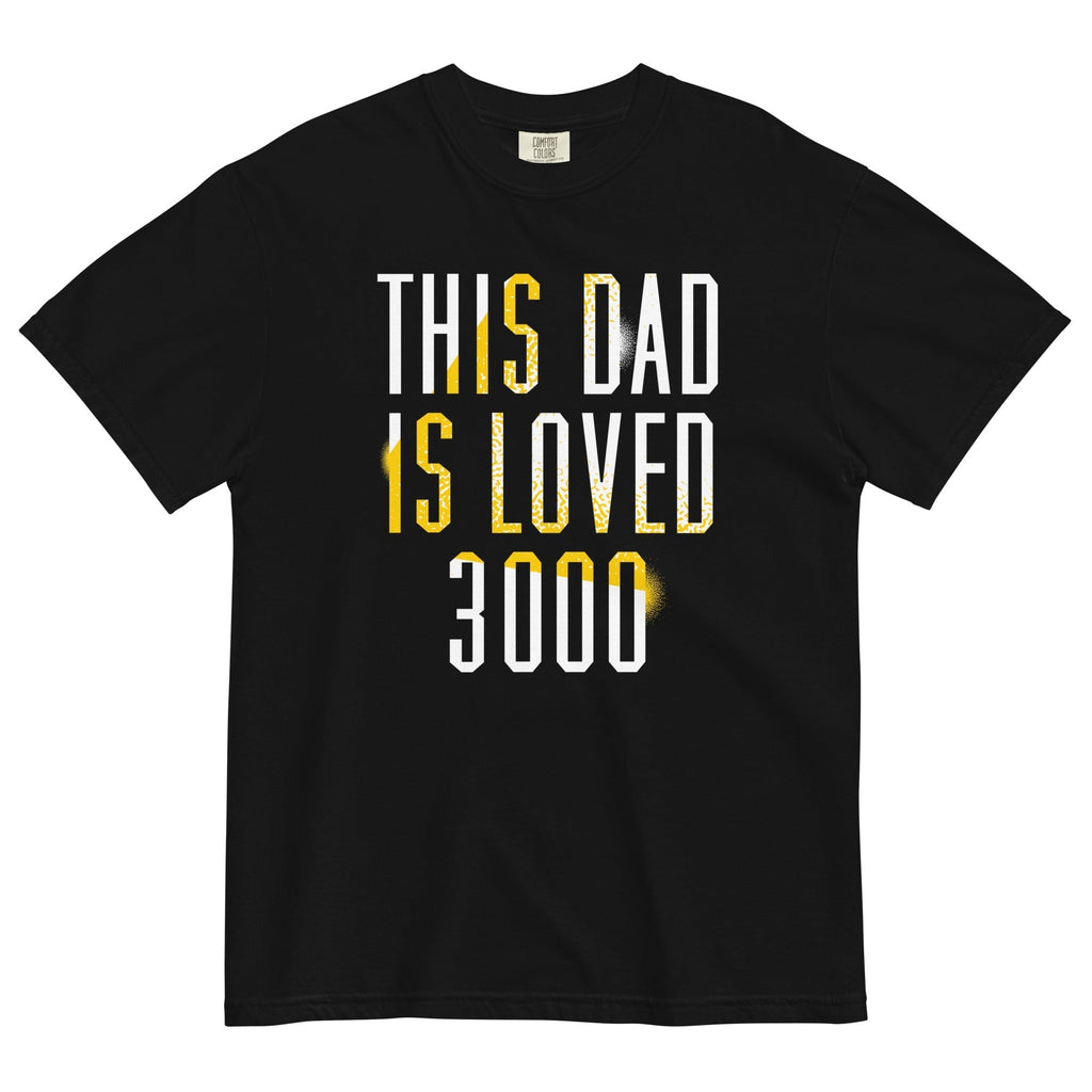 This Dad Is Loved 3000 Men's Relaxed Fit Tee Hoodie, Sweatshirt | CoreVibeTees.com (Image 1)