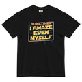 Sometimes I Even Amaze Myself Men's Relaxed Fit Tee Hoodie, Sweatshirt | CoreVibeTees.com (Image 1)