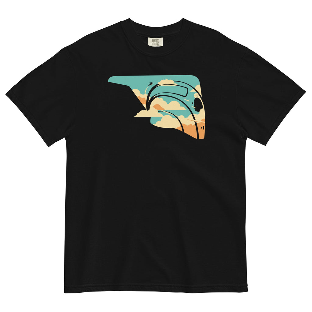 Sky Rocket Men's Relaxed Fit Tee Hoodie, Sweatshirt | CoreVibeTees.com (Image 1)