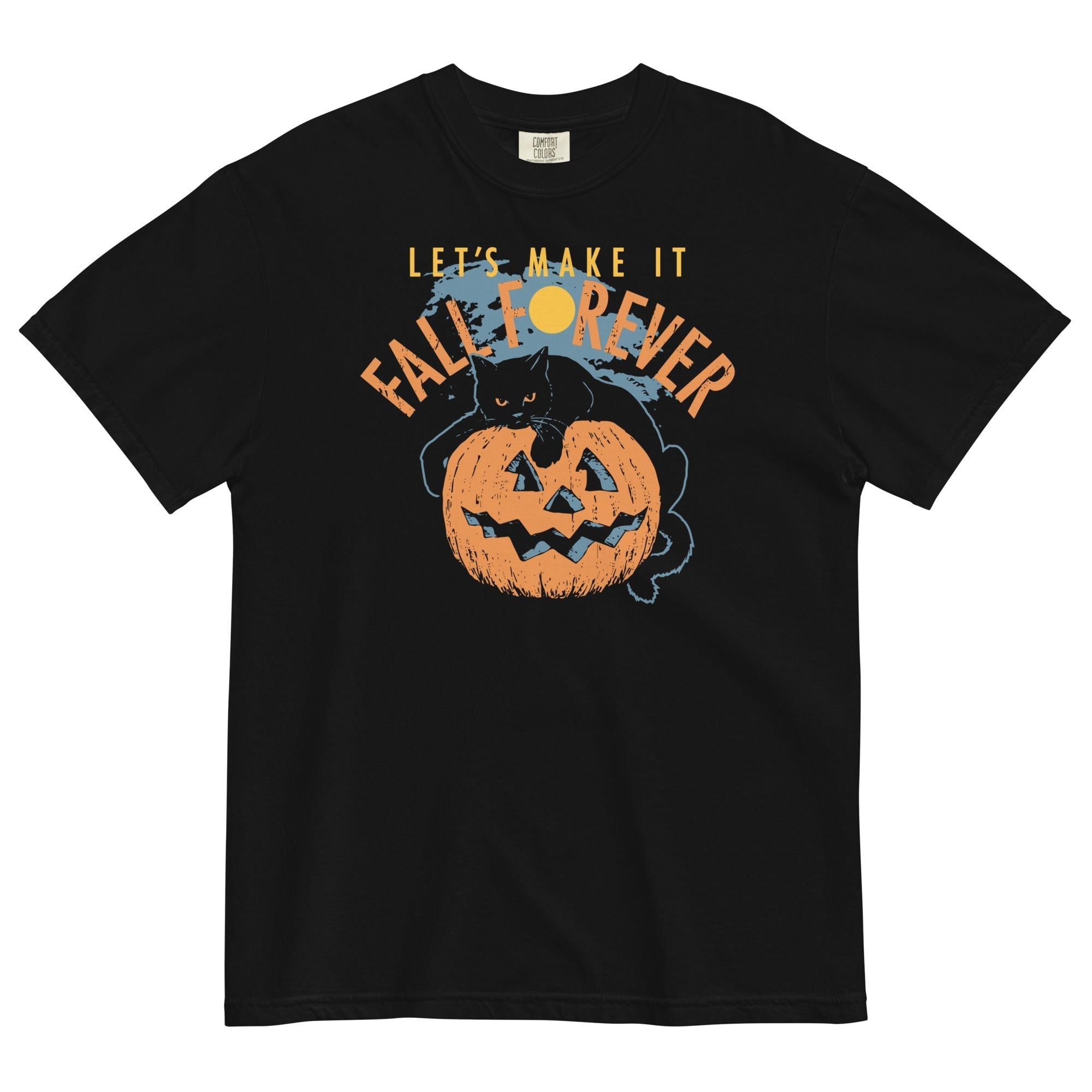 Fall Forever Men's Relaxed Fit Tee Hoodie, Sweatshirt | CoreVibeTees.com (Image 1)