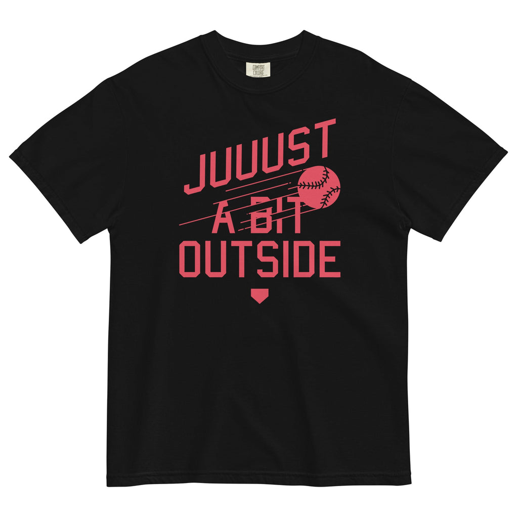 Just A Bit Outside Men's Relaxed Fit Tee Hoodie, Sweatshirt | CoreVibeTees.com (Image 2)