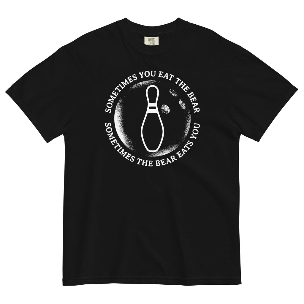 Sometimes You Eat The Bear Men's Relaxed Fit Tee Hoodie, Sweatshirt | CoreVibeTees.com (Image 1)