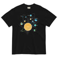 Solar System Men's Relaxed Fit Tee Hoodie, Sweatshirt | CoreVibeTees.com (Image 1)