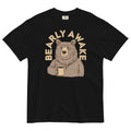Bearly Awake Men's Relaxed Fit Tee Hoodie, Sweatshirt | CoreVibeTees.com (Image 1)
