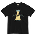 Nessie Abduction Men's Relaxed Fit Tee Hoodie, Sweatshirt | CoreVibeTees.com (Image 1)