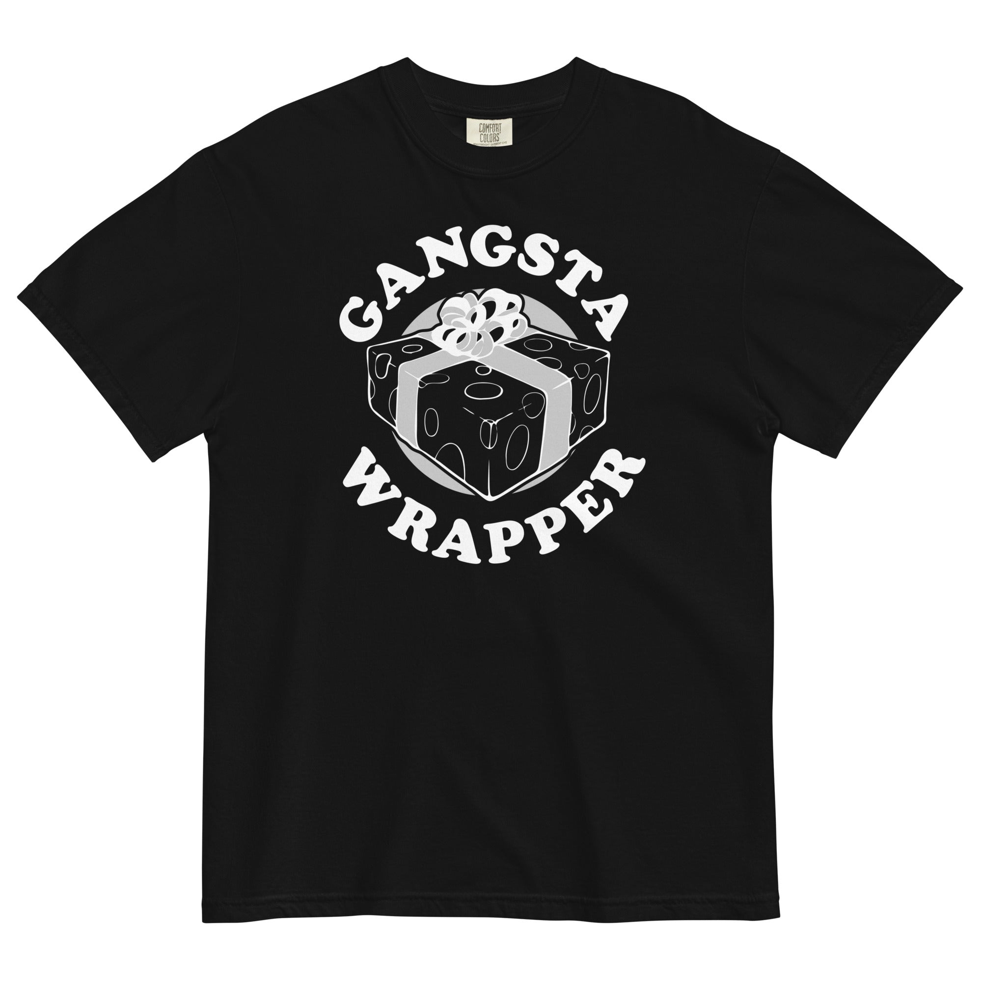 Gangsta Wrapper Men's Relaxed Fit Tee Hoodie, Sweatshirt | CoreVibeTees.com (Image 1)