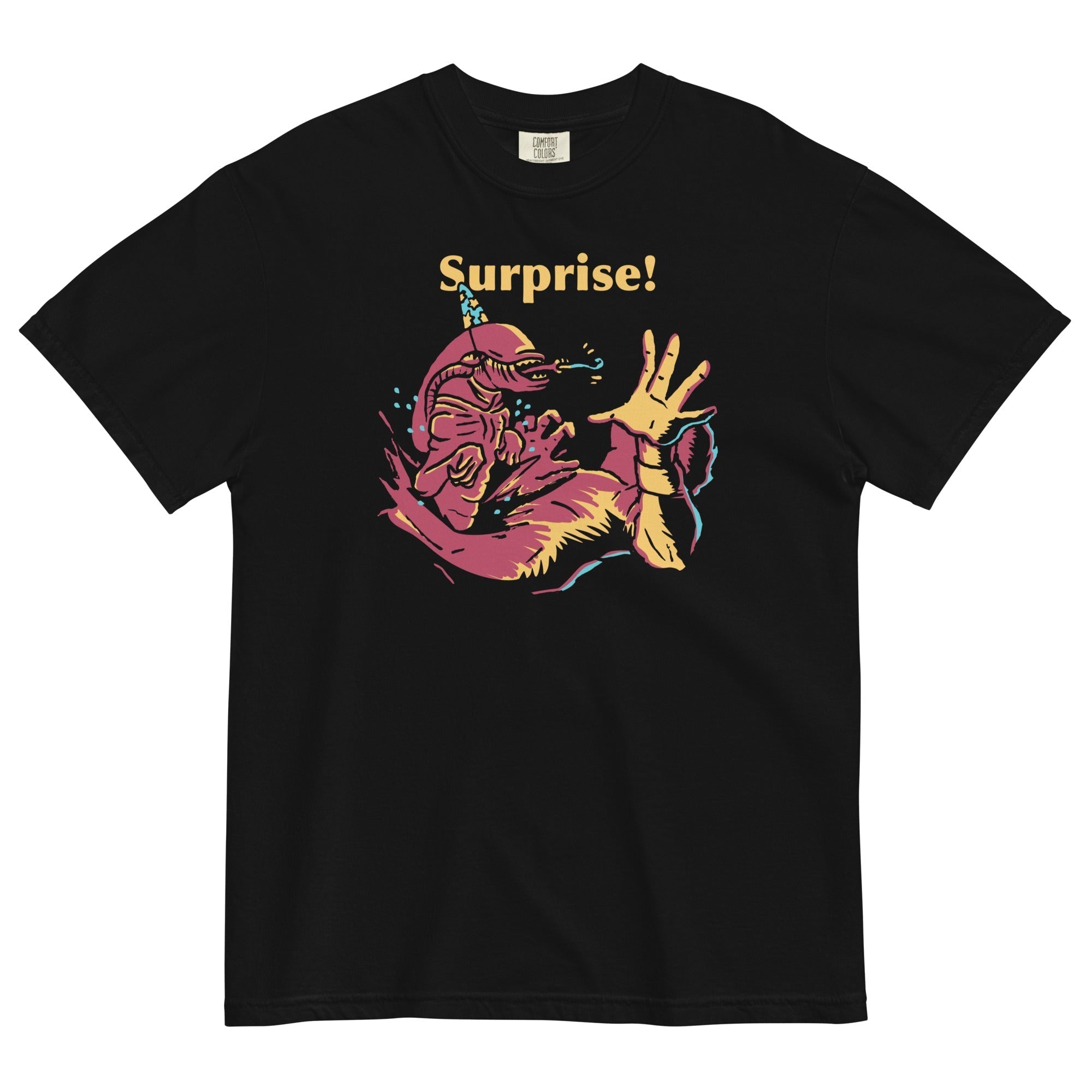 Surprise Party! Men's Relaxed Fit Tee Hoodie, Sweatshirt | CoreVibeTees.com (Image 1)