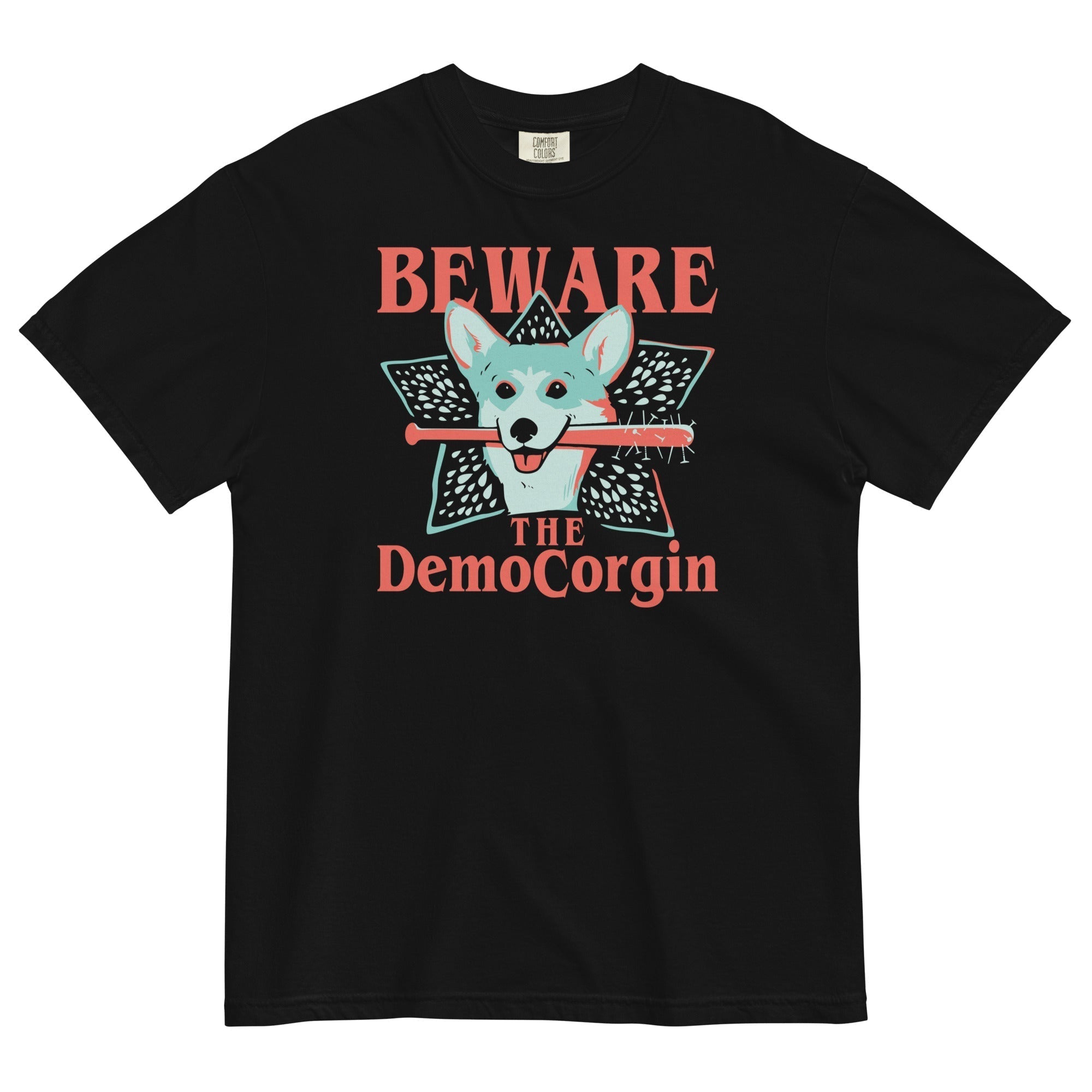 The DemoCorgin Men's Relaxed Fit Tee Hoodie, Sweatshirt | CoreVibeTees.com (Image 1)