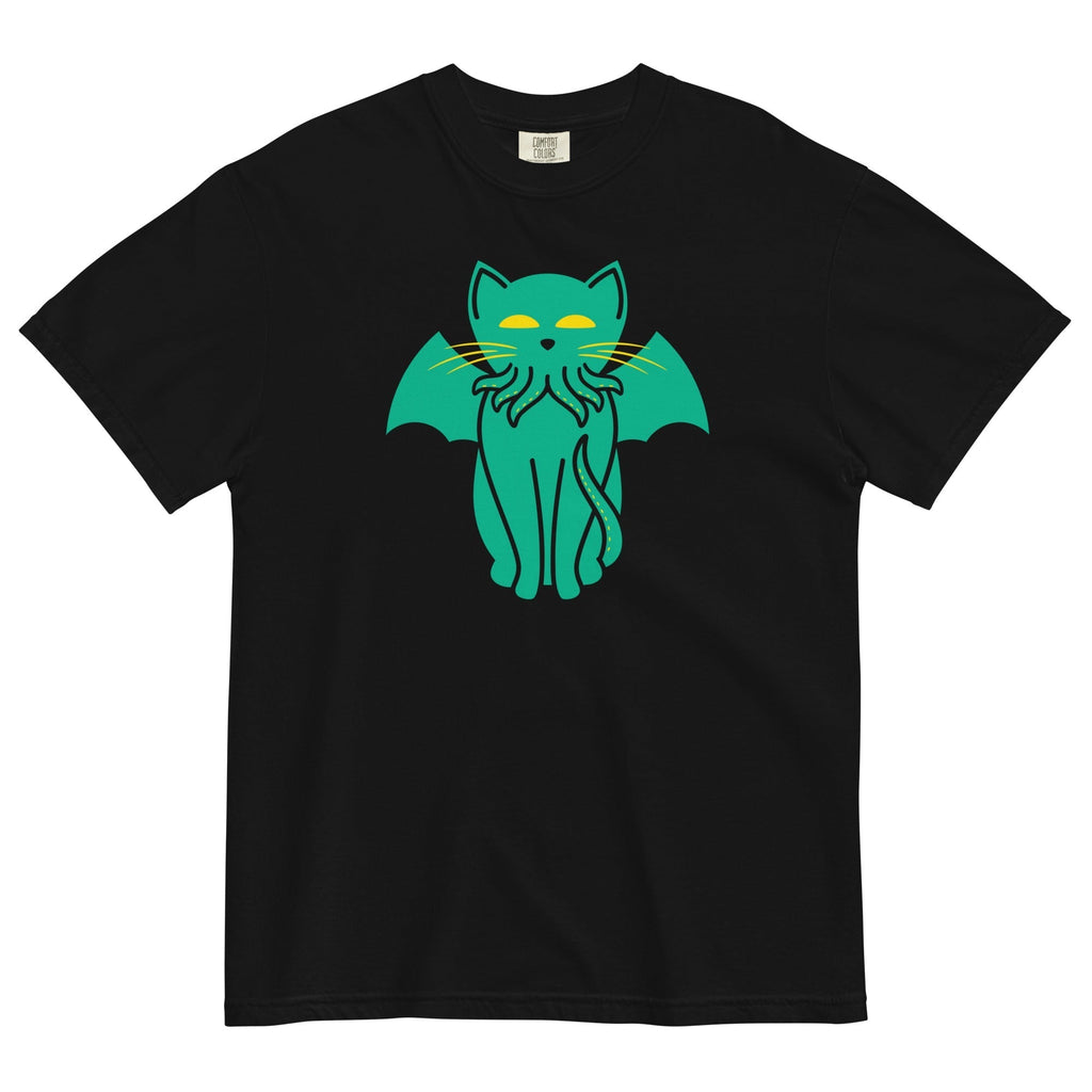Cathulhu Men's Relaxed Fit Tee Hoodie, Sweatshirt | CoreVibeTees.com (Image 1)