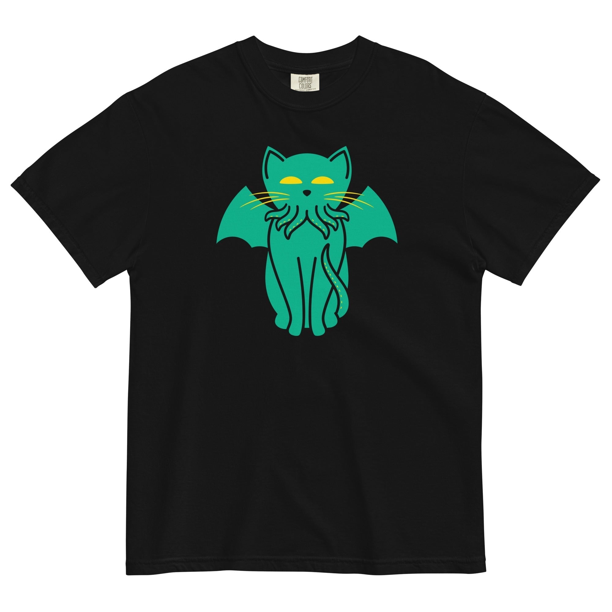 Cathulhu Men's Relaxed Fit Tee Hoodie, Sweatshirt | CoreVibeTees.com (Image 1)
