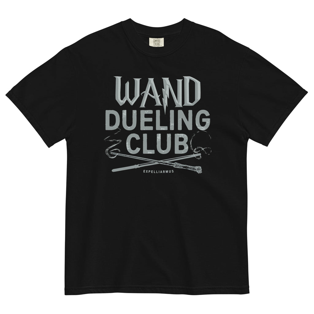 Wand Dueling Club Men's Relaxed Fit Tee Hoodie, Sweatshirt | CoreVibeTees.com (Image 2)