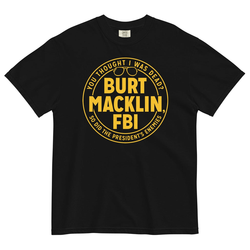 Burt Macklin, FBI Men's Relaxed Fit Tee Hoodie, Sweatshirt | CoreVibeTees.com (Image 2)