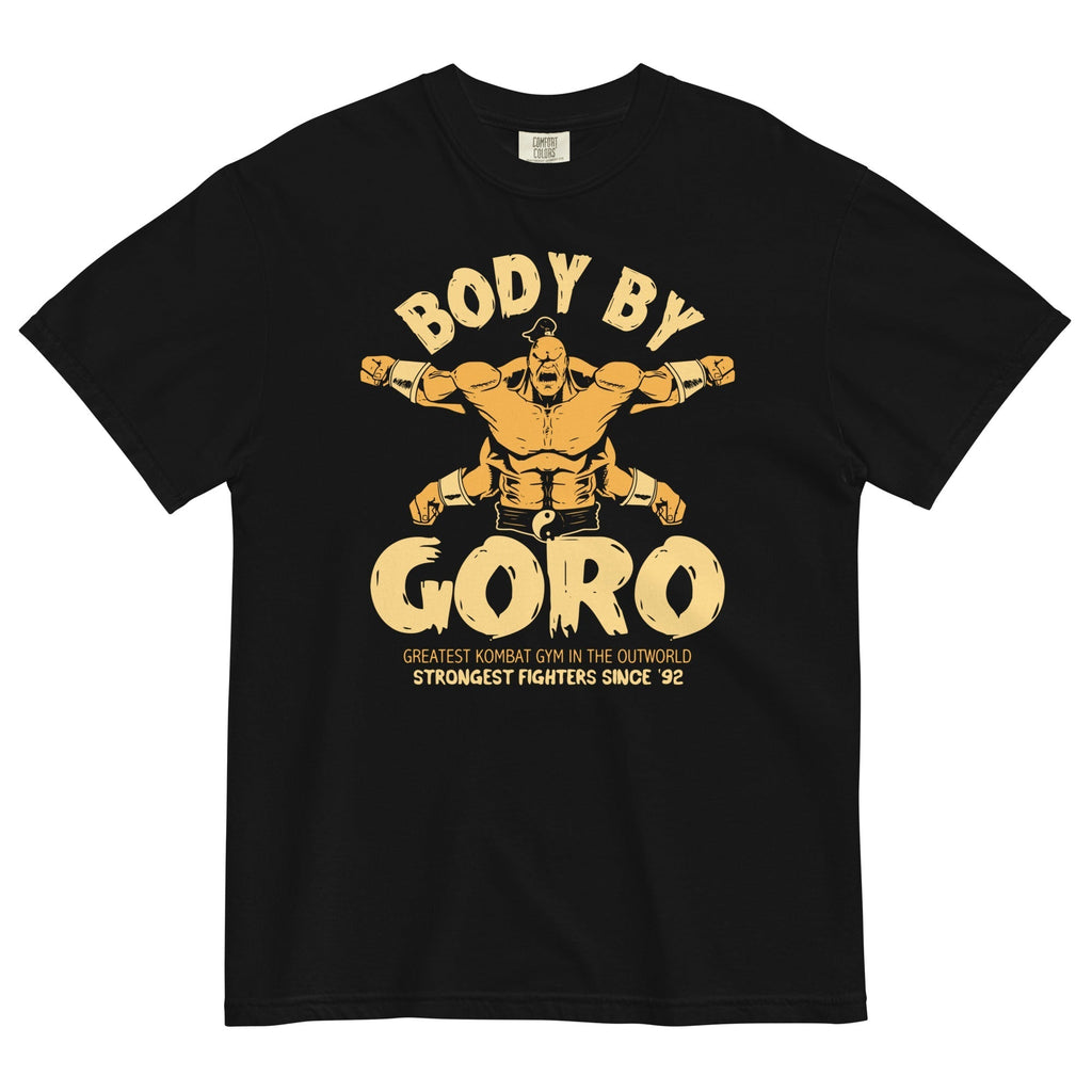 Body By Goro Men's Relaxed Fit Tee Hoodie, Sweatshirt | CoreVibeTees.com (Image 2)