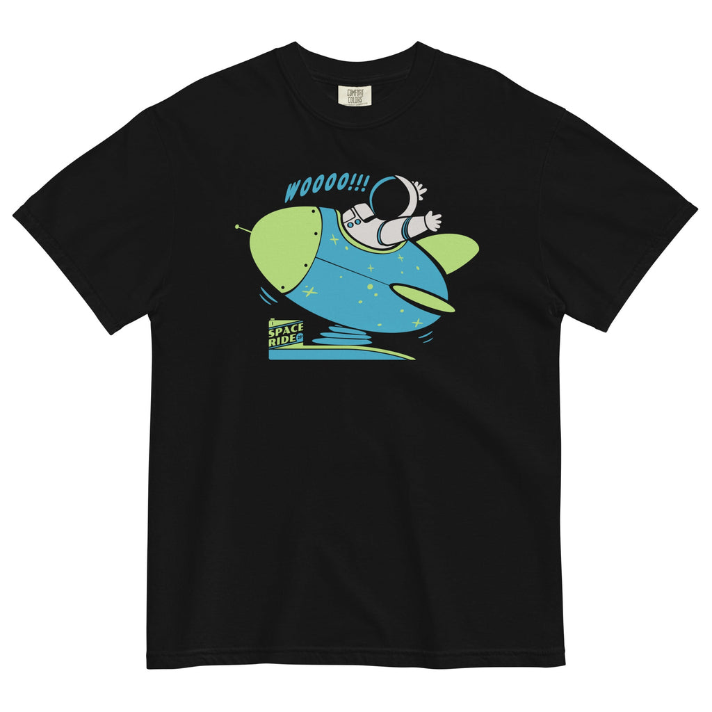 Space Ride Men's Relaxed Fit Tee Hoodie, Sweatshirt | CoreVibeTees.com (Image 2)
