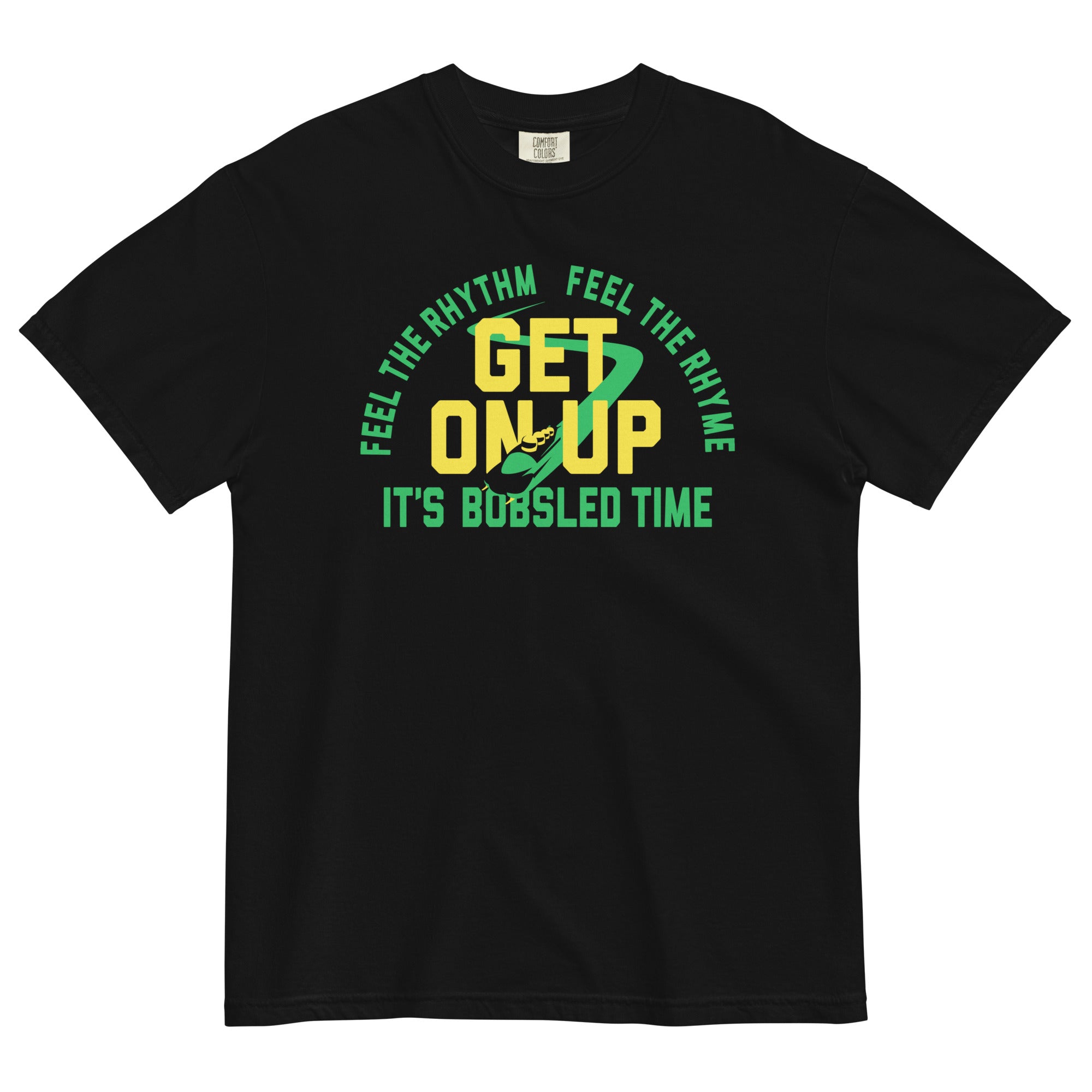 It's Bobsled Time Men's Relaxed Fit Tee Hoodie, Sweatshirt | CoreVibeTees.com (Image 1)
