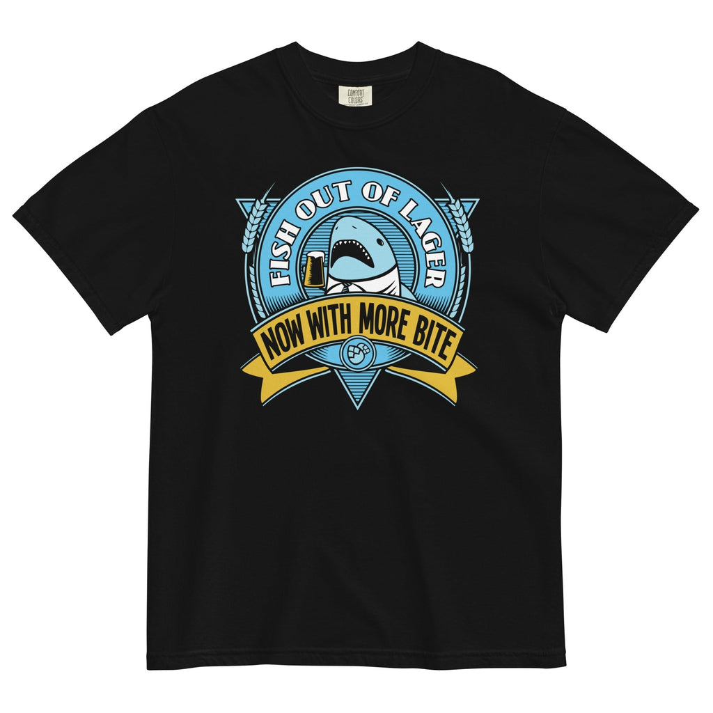 Fish Out Of Lager Men's Relaxed Fit Tee Hoodie, Sweatshirt | CoreVibeTees.com (Image 2)