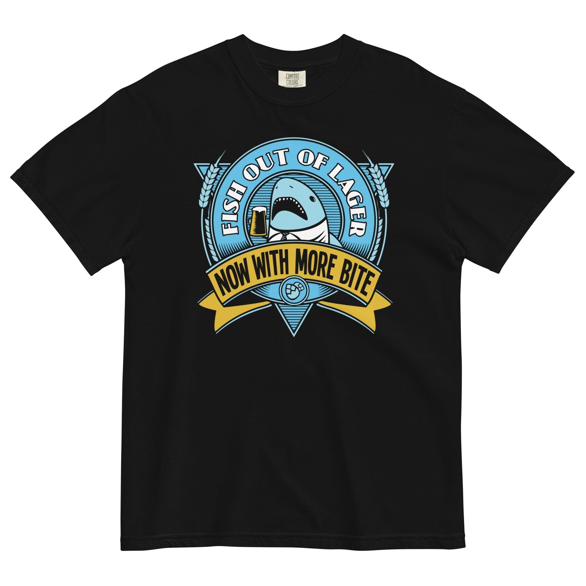 Fish Out Of Lager Men's Relaxed Fit Tee Hoodie, Sweatshirt | CoreVibeTees.com (Image 2)