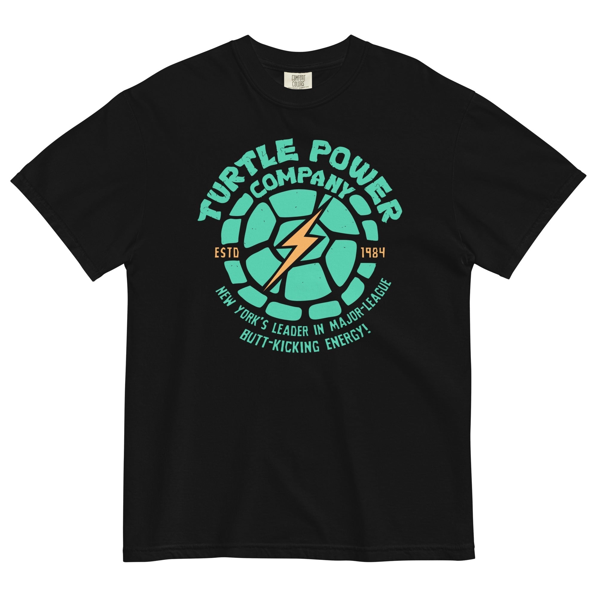 Turtle Power Company Men's Relaxed Fit Tee Hoodie, Sweatshirt | CoreVibeTees.com (Image 2)