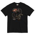 Turkey Riding T-Rex Men's Relaxed Fit Tee Hoodie, Sweatshirt | CoreVibeTees.com (Image 1)
