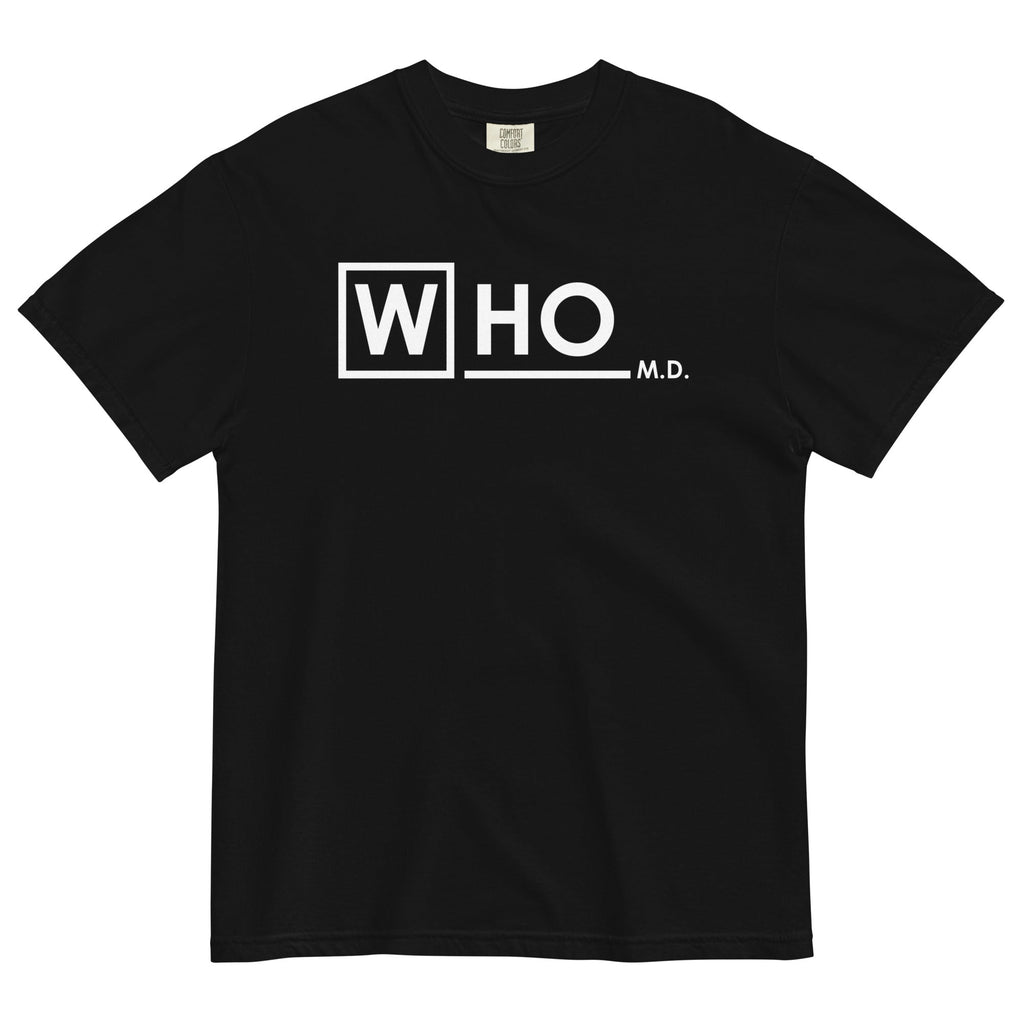 Who MD Men's Relaxed Fit Tee Hoodie, Sweatshirt | CoreVibeTees.com (Image 2)