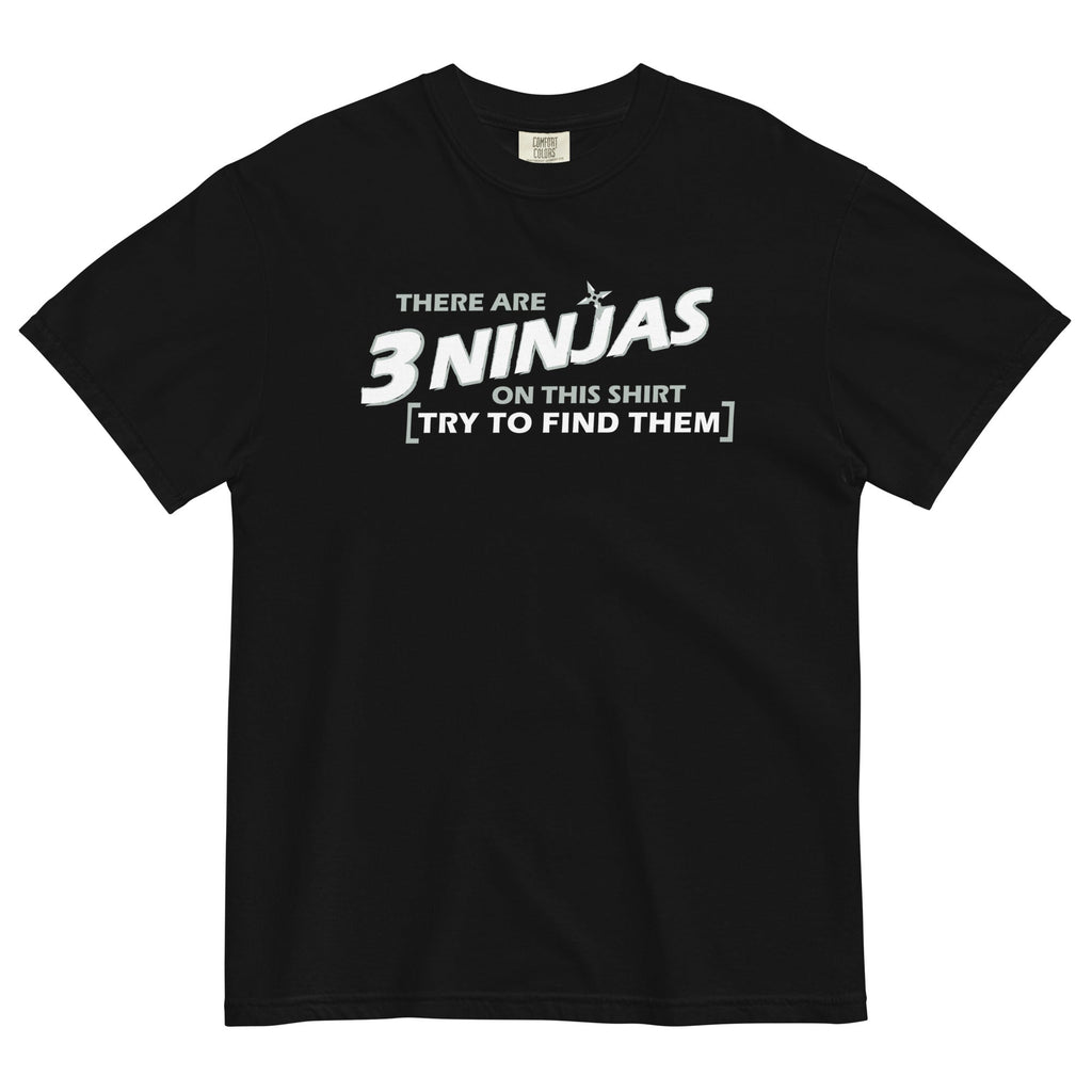 3 Ninjas Men's Relaxed Fit Tee Hoodie, Sweatshirt | CoreVibeTees.com (Image 2)