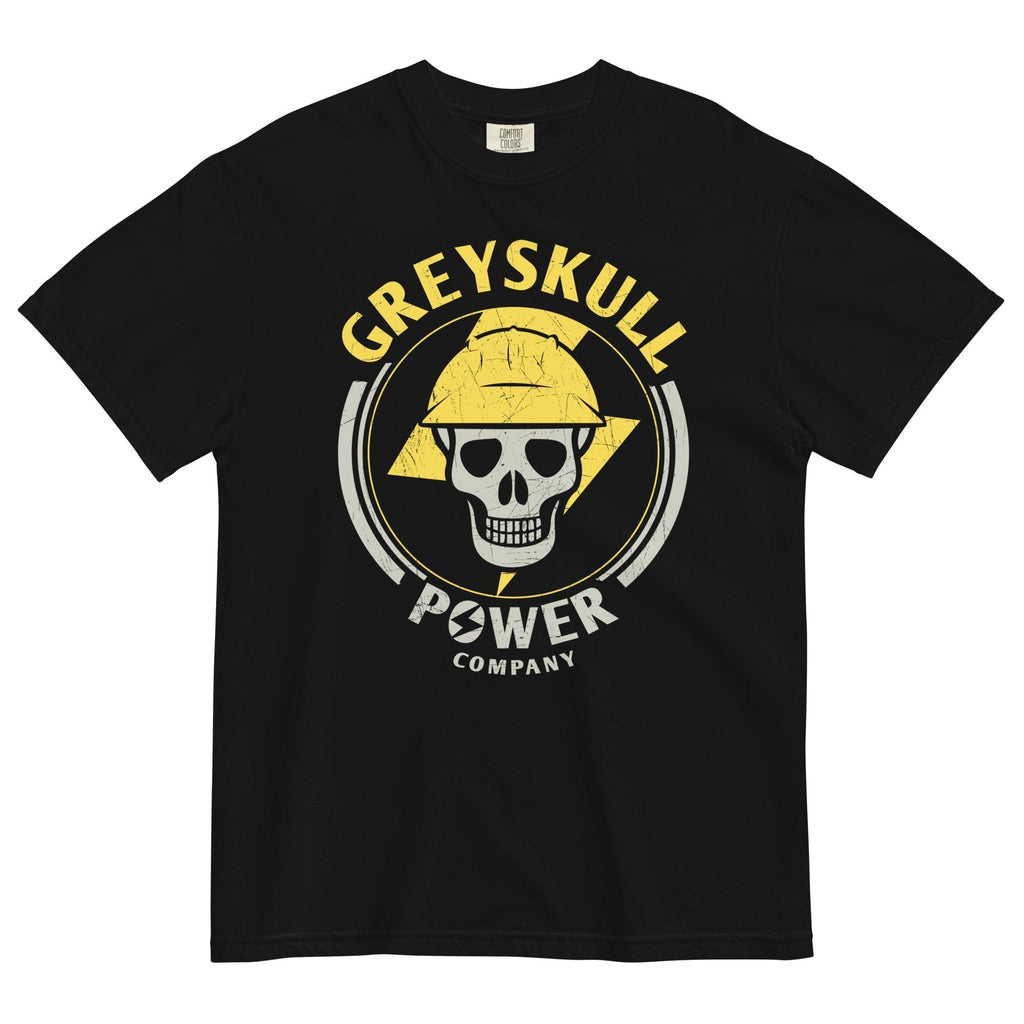 Greyskull Power Company Men's Relaxed Fit Tee Hoodie, Sweatshirt | CoreVibeTees.com (Image 1)