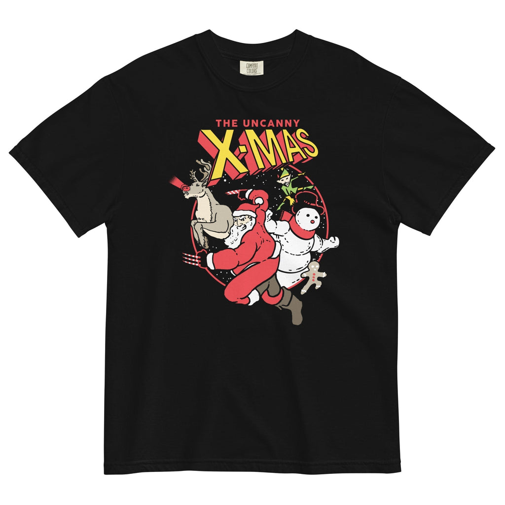 The Uncanny X-Mas Men's Relaxed Fit Tee Hoodie, Sweatshirt | CoreVibeTees.com (Image 3)