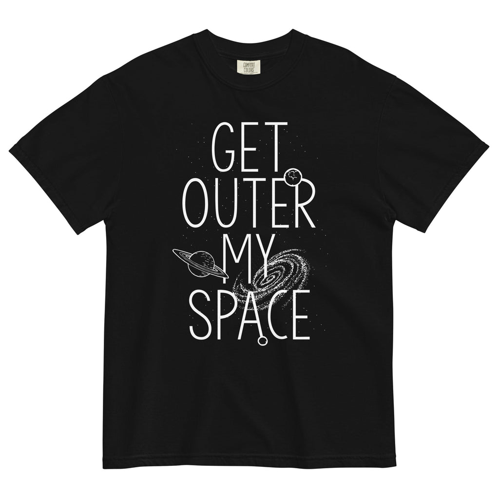 Get Outer My Space Men's Relaxed Fit Tee Hoodie, Sweatshirt | CoreVibeTees.com (Image 2)