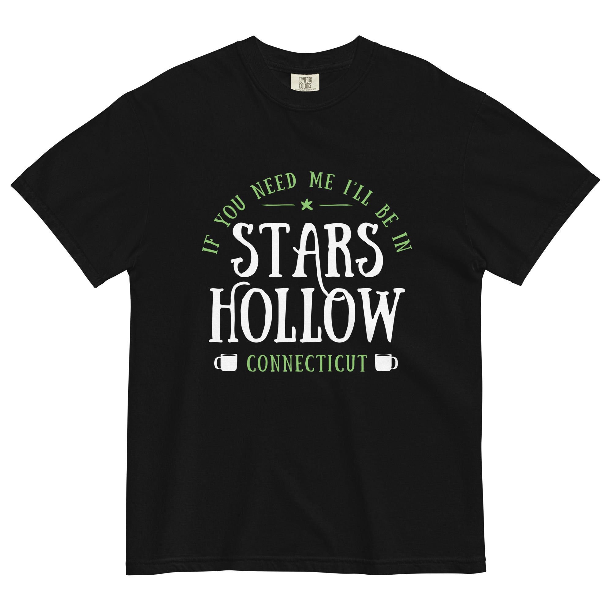 Stars Hollow Men's Relaxed Fit Tee Hoodie, Sweatshirt | CoreVibeTees.com (Image 2)